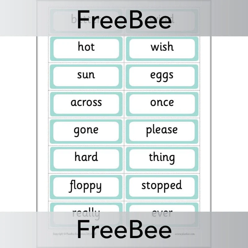 200 High Frequency Words Flashcards - Image 11