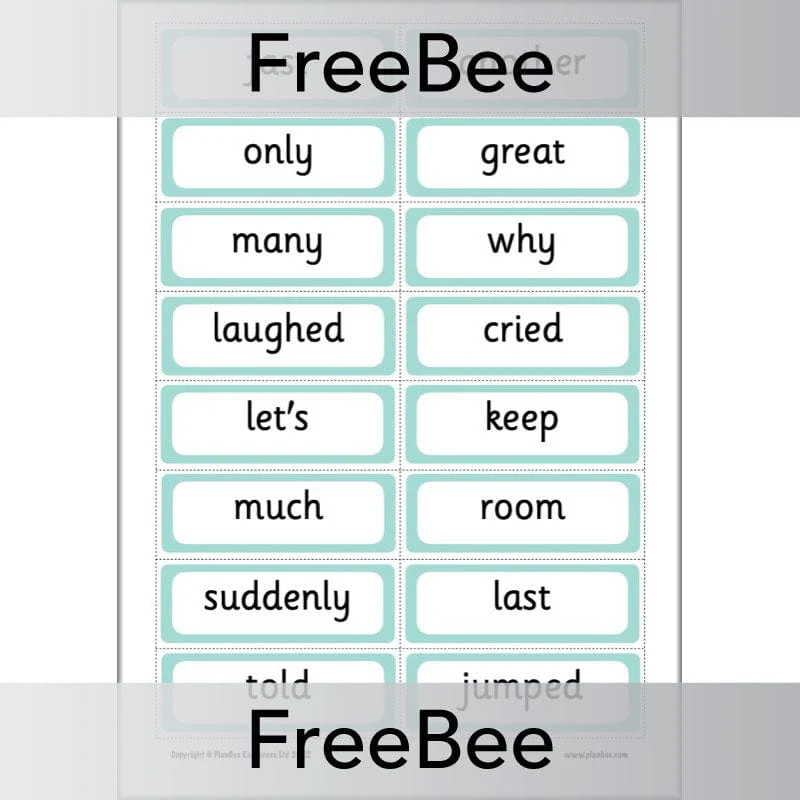 200 High Frequency Words Flashcards - Image 7