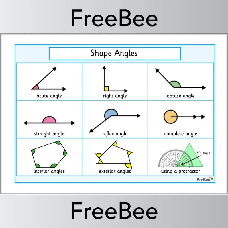 2D Shapes Angles