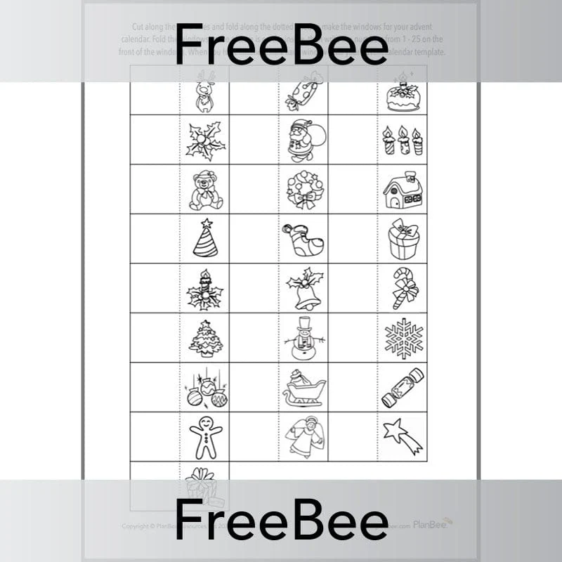 Advent Calendar Template - Image 3