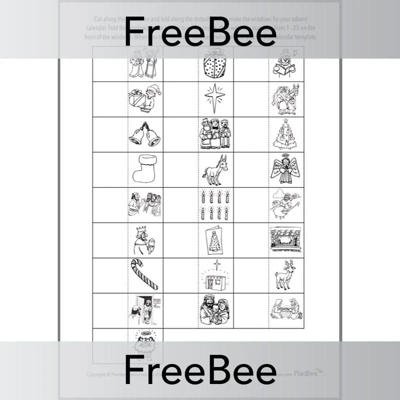 Advent Calendar Template - Image 4