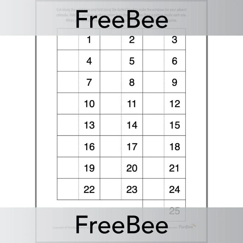 Advent Calendar Template - Image 5