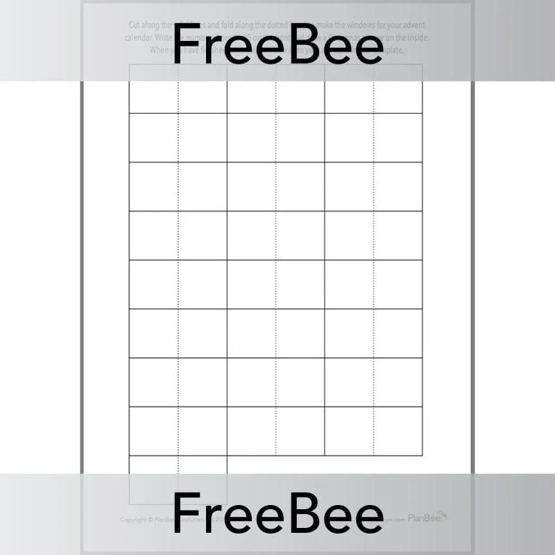 Advent Calendar Template - Image 6