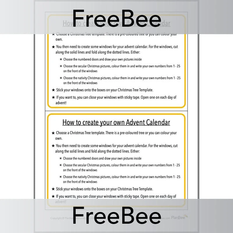 Advent Calendar Template - Image 7