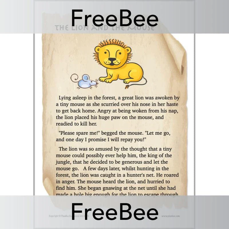 Aesop's Fables The Lion and the Mouse