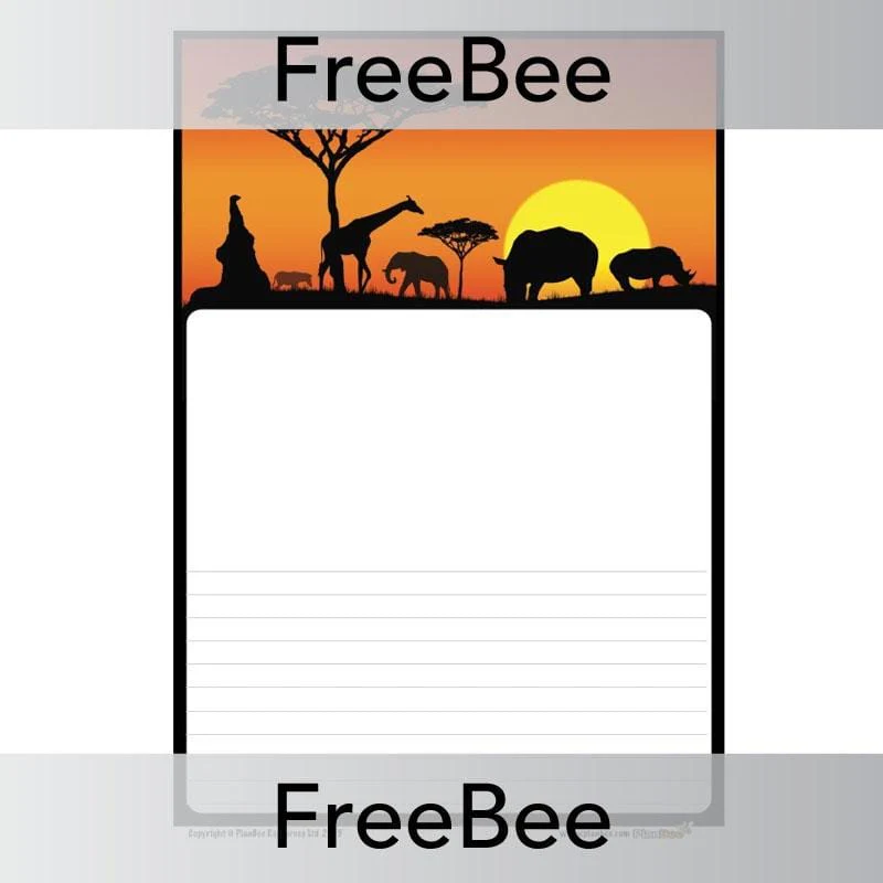African Art Writing Frame - Image 5