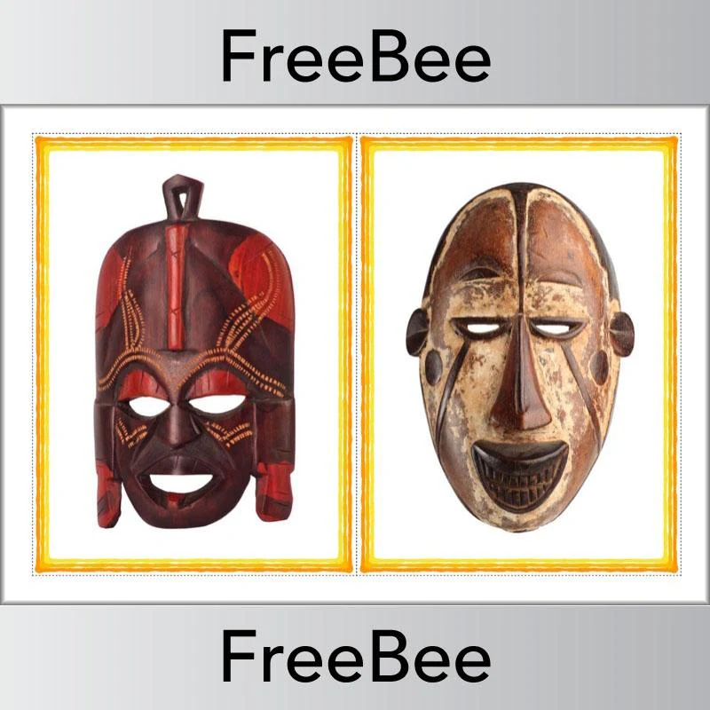 African Masks for Kids