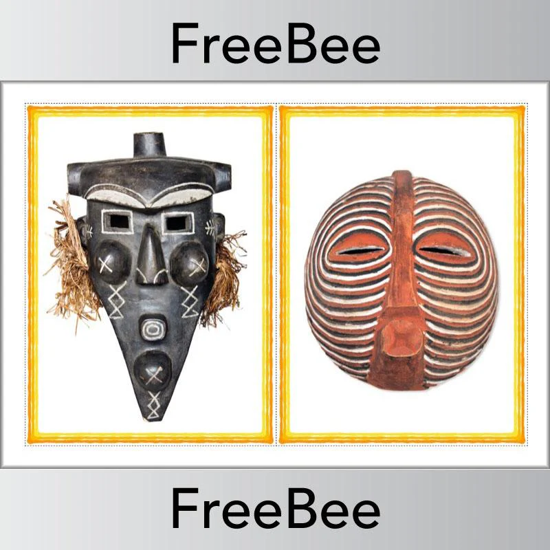 African Masks for Kids - Image 2