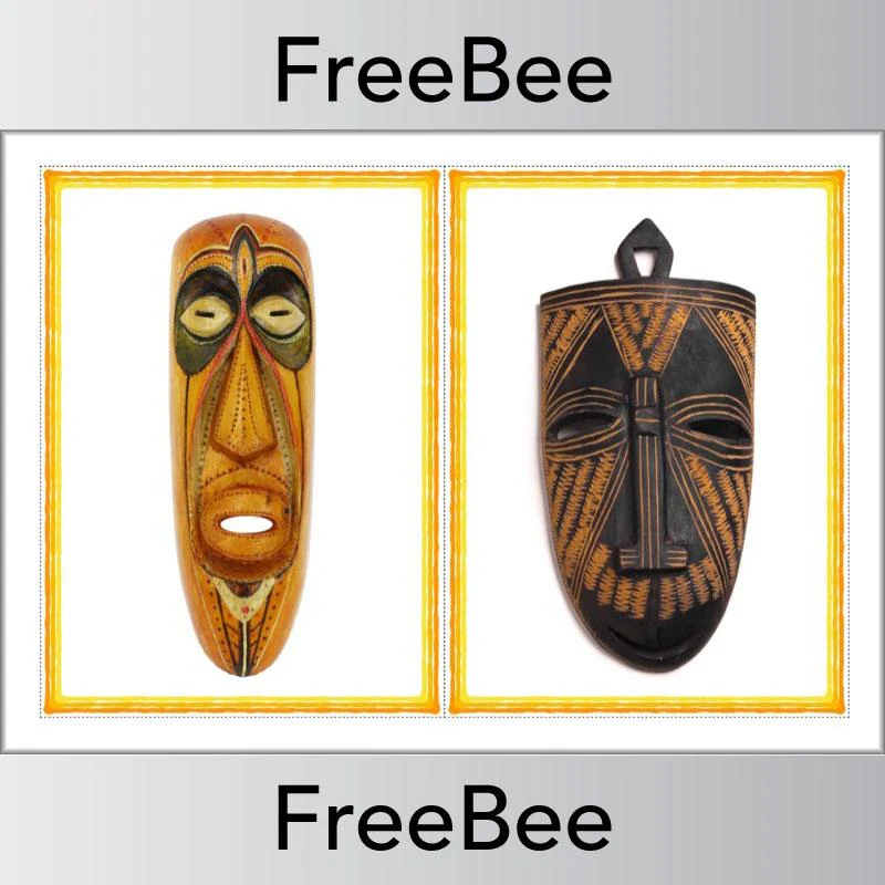 African Masks for Kids - Image 3