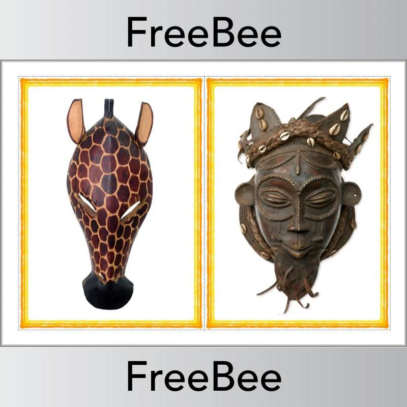 African Masks for Kids - Image 4