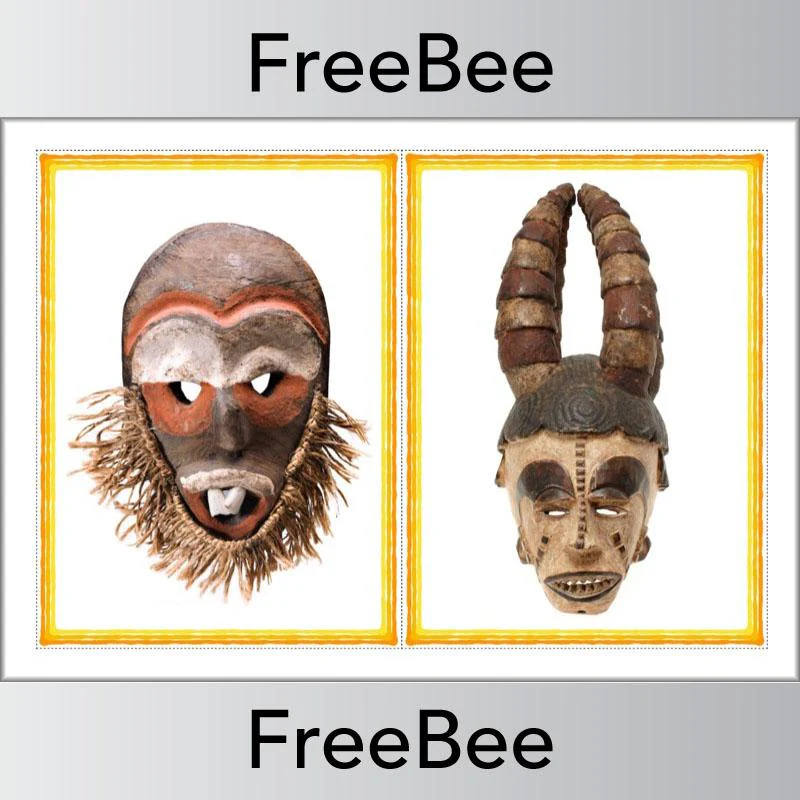 African Masks for Kids - Image 6