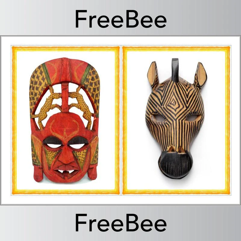 African Masks for Kids - Image 7