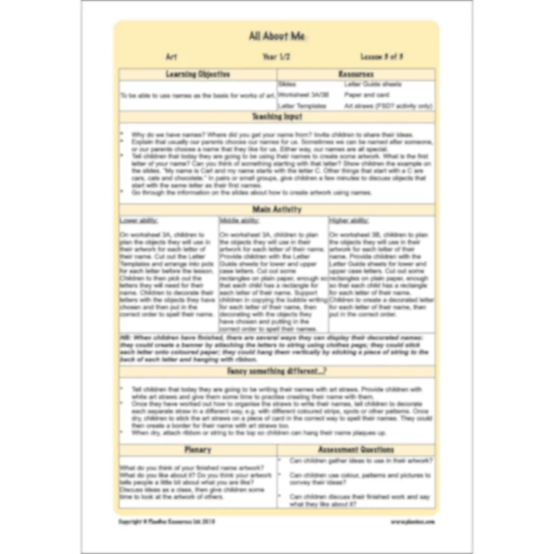 All About Me Topic Enrichment Pack - Image 47