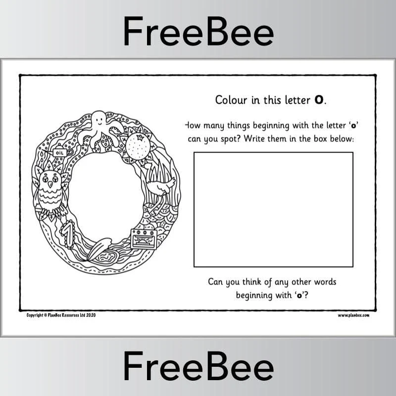 Alphabet Colouring Pages - Image 15