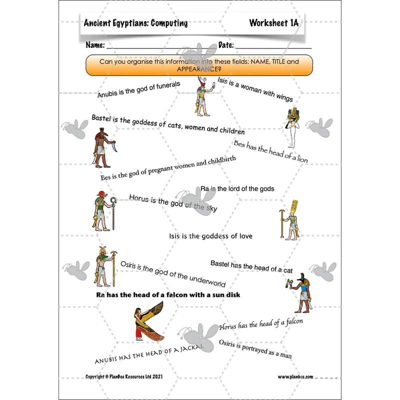 Ancient Egyptians Topic Enrichment Pack - Image 56