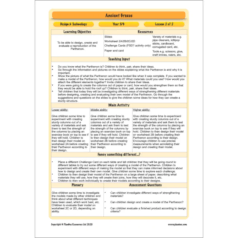 Ancient Greece Topic Enrichment Pack - Image 81