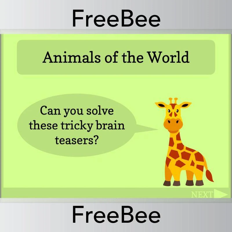 Animals of the World Brain Teasers - Image 8