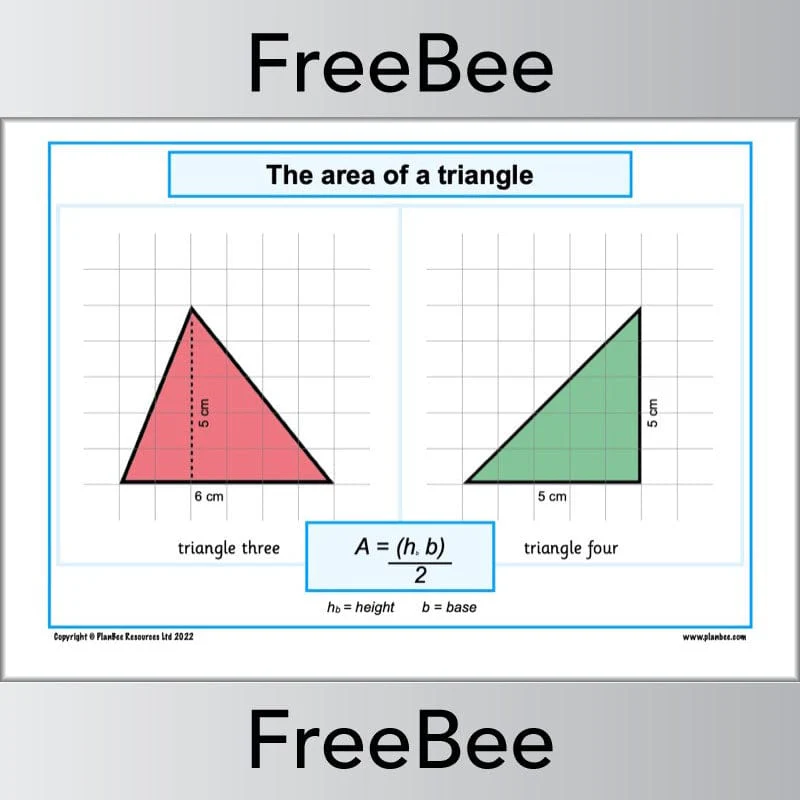 Area and Perimeter Posters - Image 9