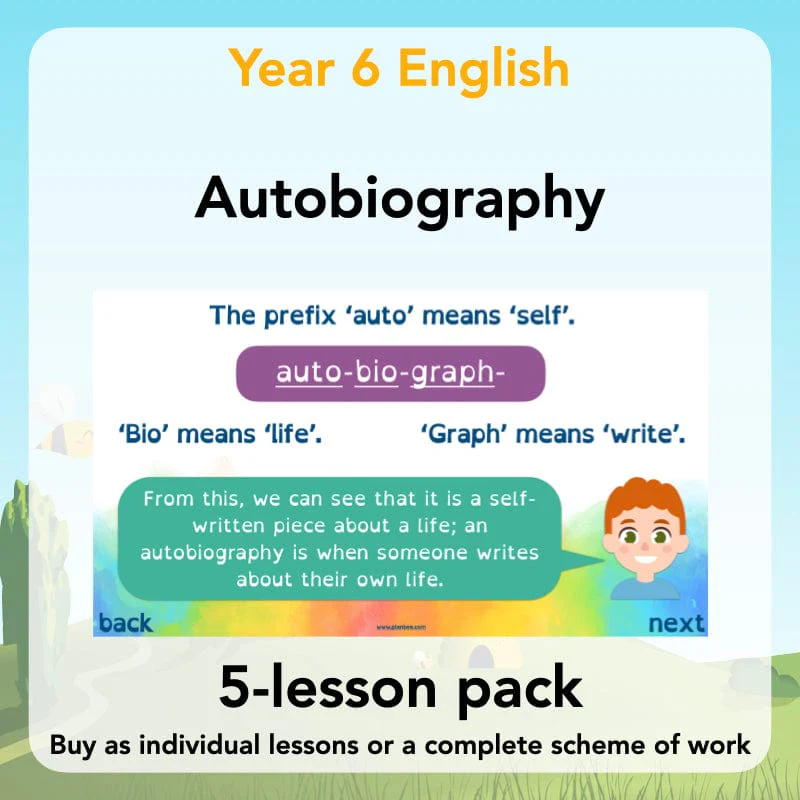 Autobiography KS2