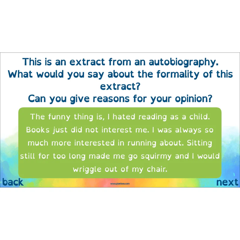 Autobiography KS2 - Image 39