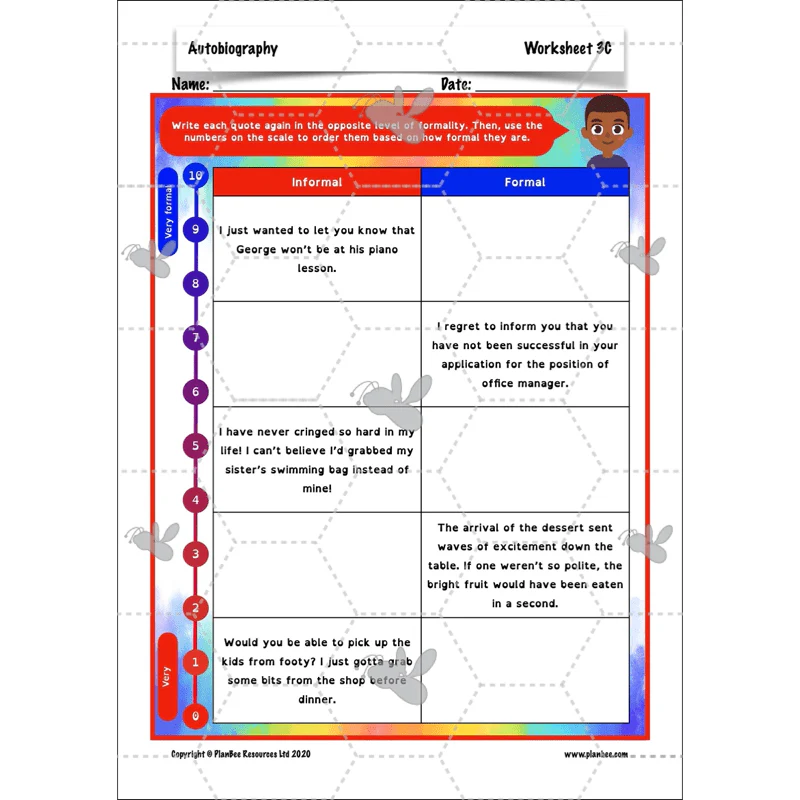Autobiography KS2 - Image 42