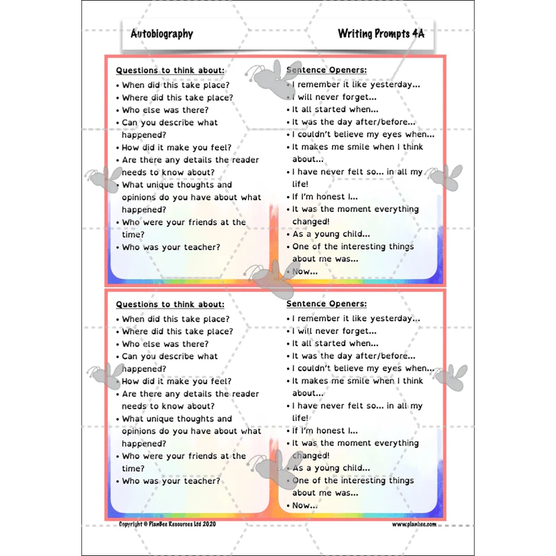 Autobiography KS2 - Image 49