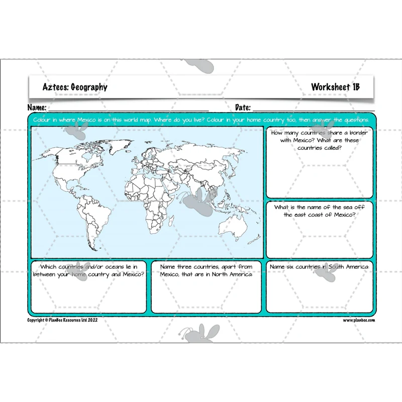 Aztecs Topic Enrichment Pack - Image 22