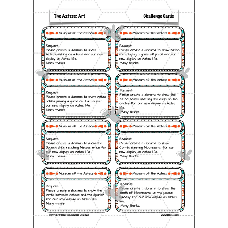Aztecs Topic Enrichment Pack - Image 48