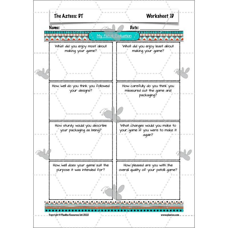 Aztecs Topic Enrichment Pack - Image 56