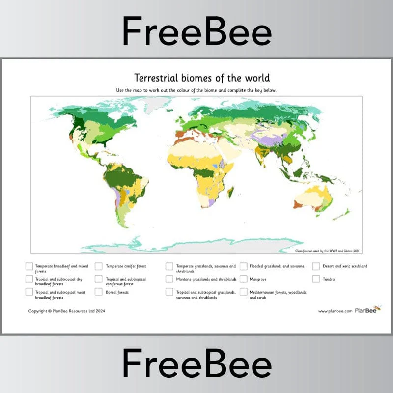 Biomes World Map - Image 2
