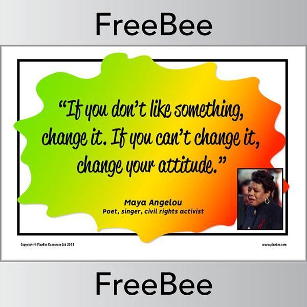 Black History Month Inspirational Quotes Posters - Image 4