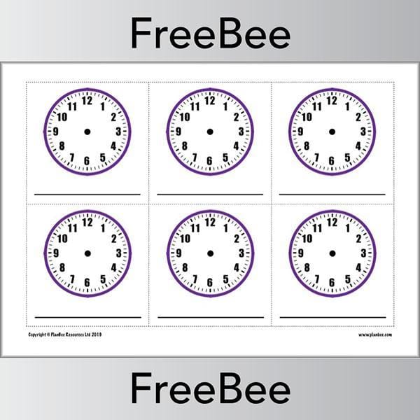 Blank Clock Faces - Image 2
