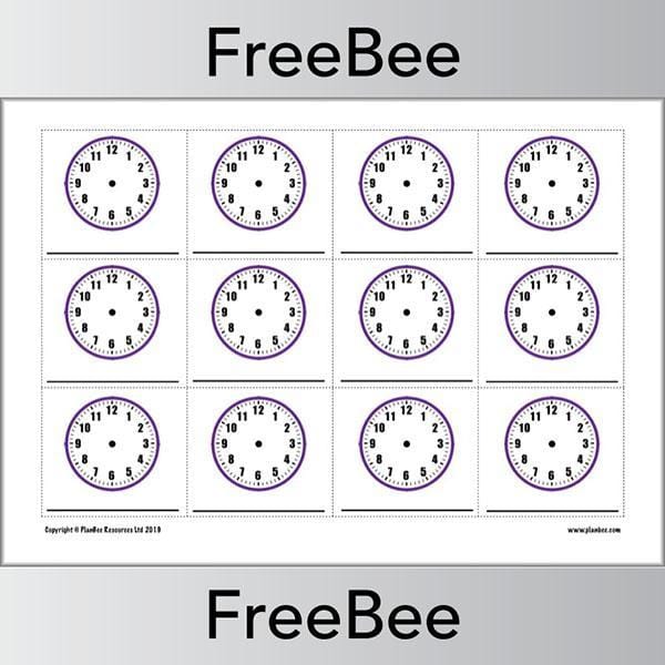 Blank Clock Faces - Image 4