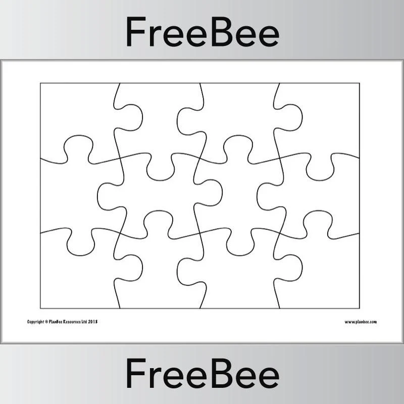 Blank Jigsaws