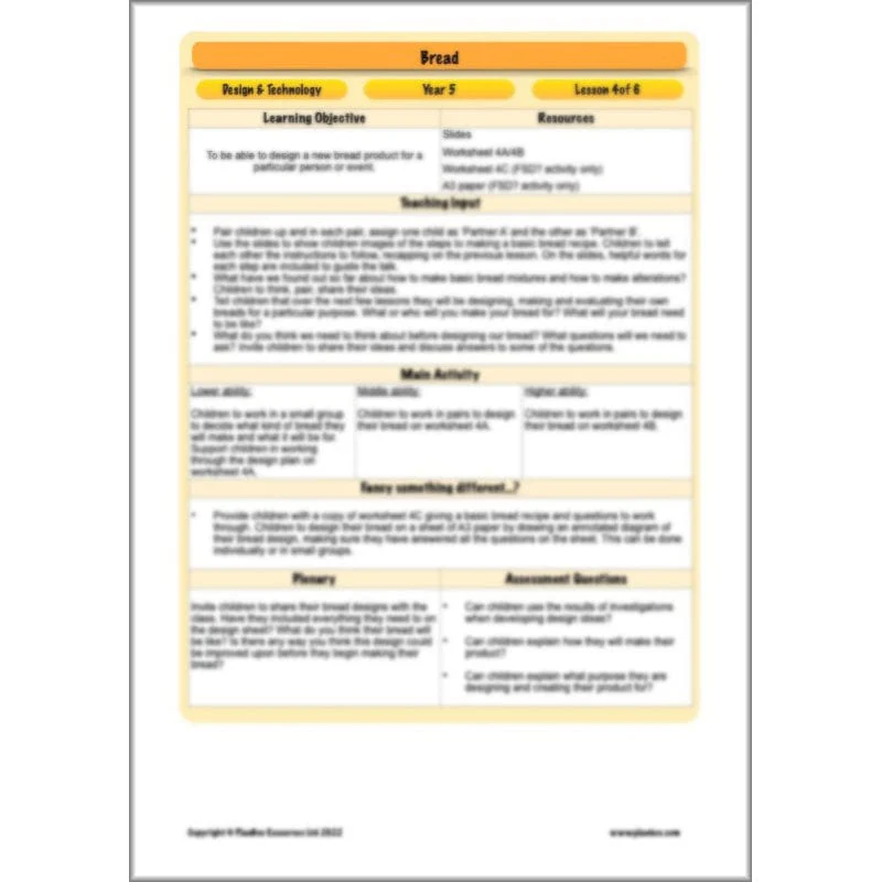 Bread DT Lessons - Image 15