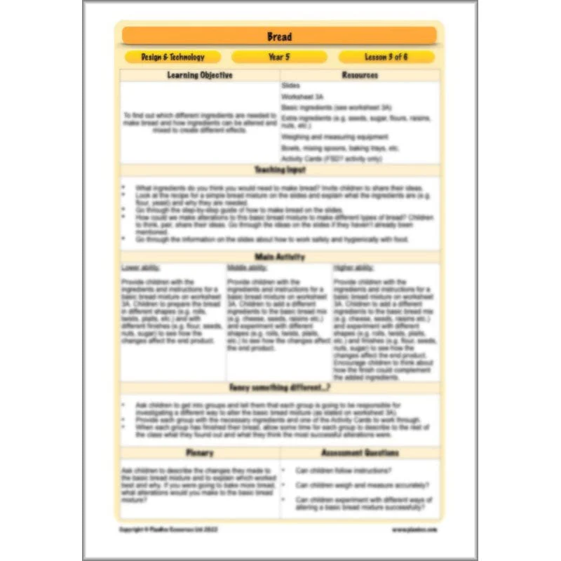 Bread DT Lessons - Image 39