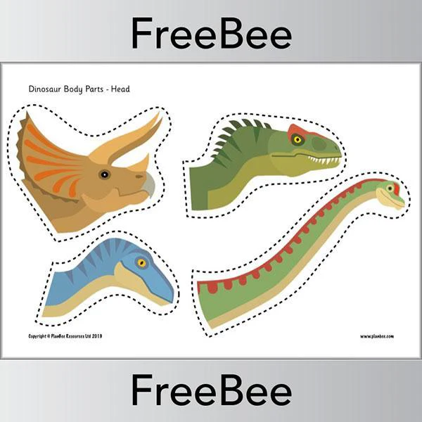 Build-a-Dinosaur Body Parts Printables