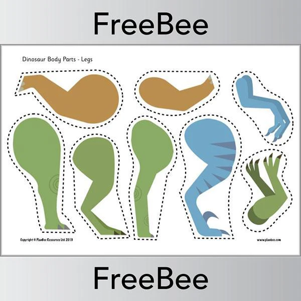 Build-a-Dinosaur Body Parts Printables - Image 2