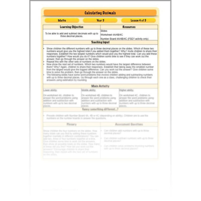 Calculating Decimals - Image 16