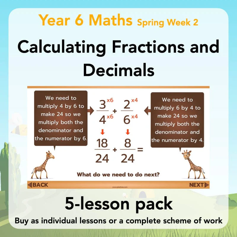 Calculating Fractions and Decimals