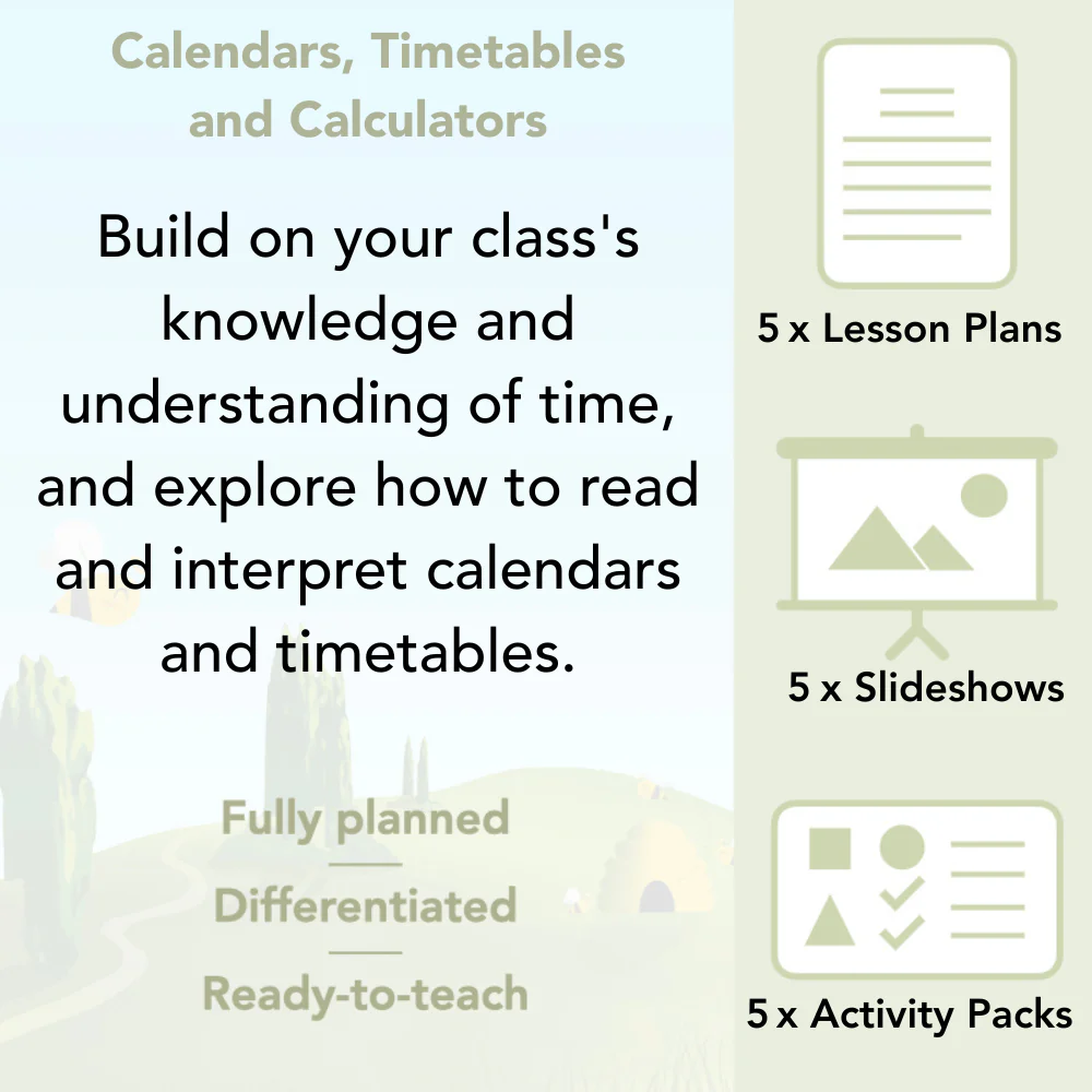 Calendars, Timetables and Calculators - Image 2