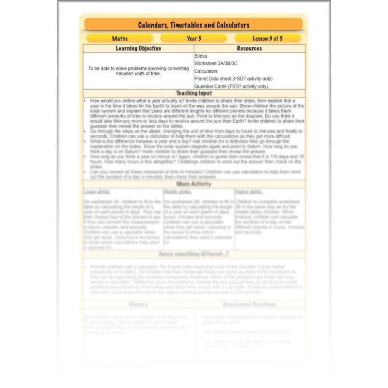 Calendars, Timetables and Calculators - Image 45