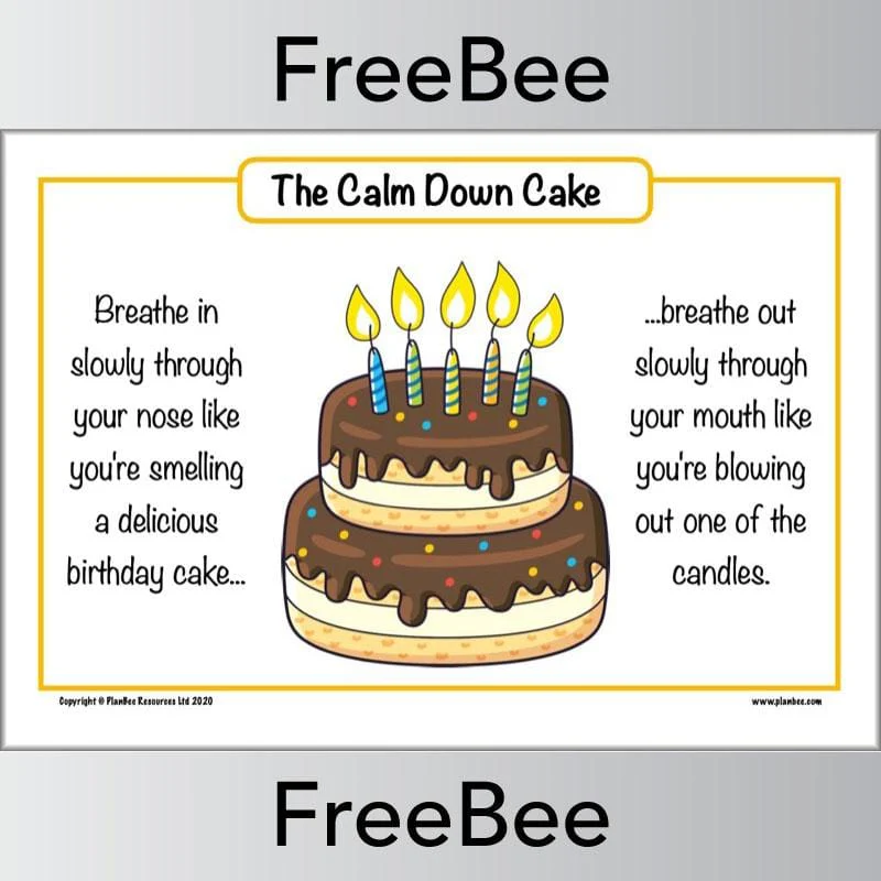 Calming Techniques for Kids Posters