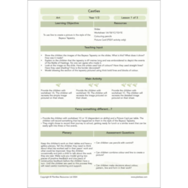 Castles Topic Enrichment Pack - Image 34
