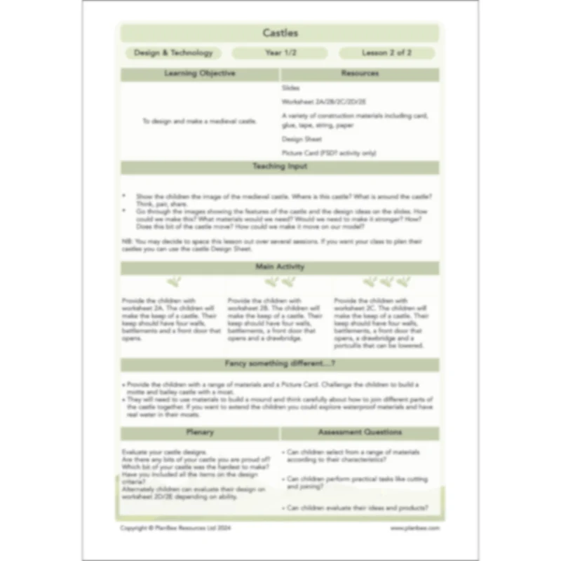 Castles Topic Enrichment Pack - Image 66