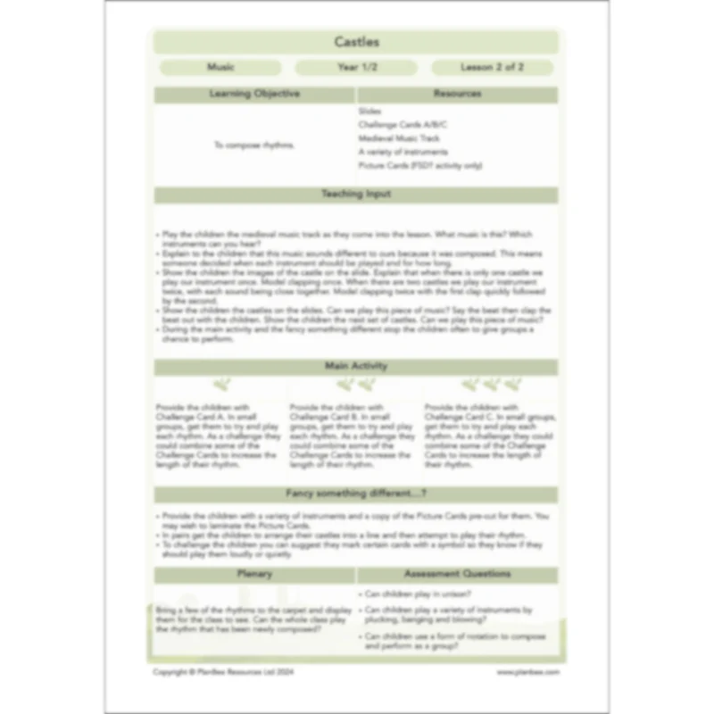 Castles Topic Enrichment Pack - Image 82