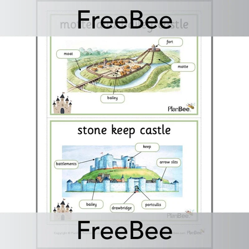 Castles Word Cards - Image 3