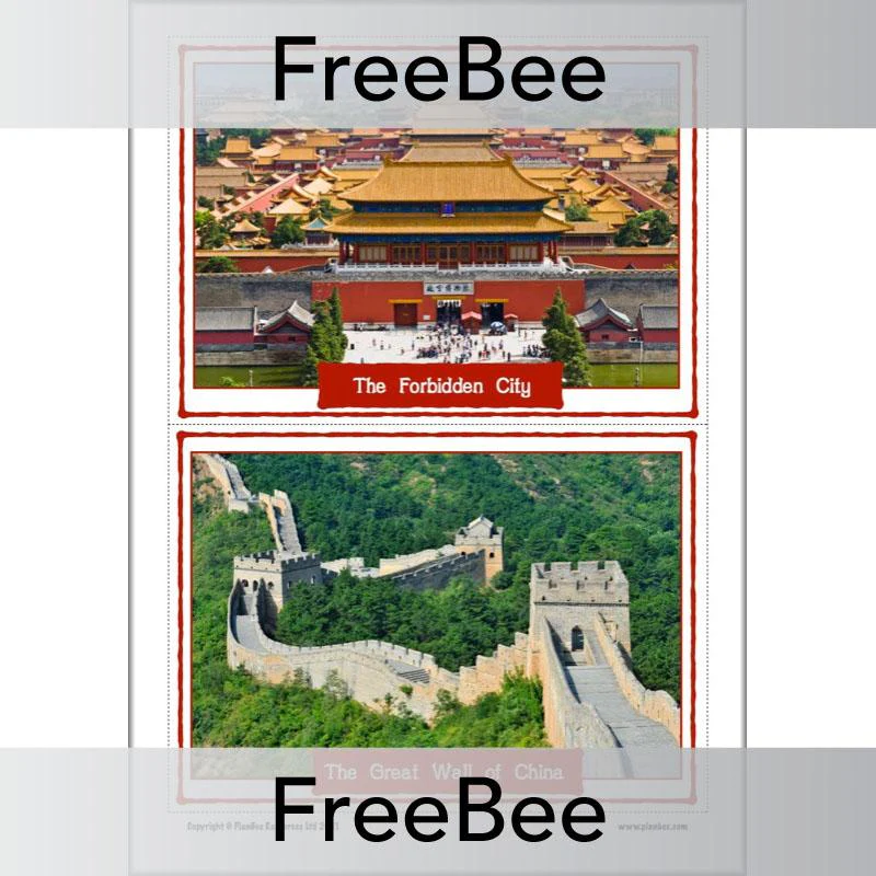 China KS1 Picture Cards