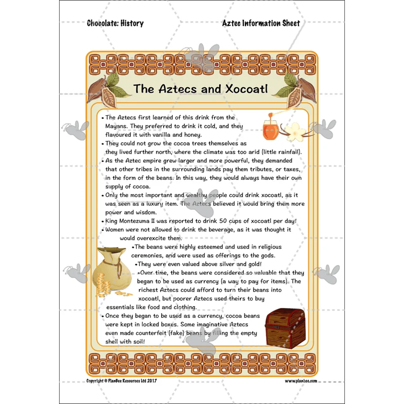 Chocolate Topic Enrichment Pack - Image 17