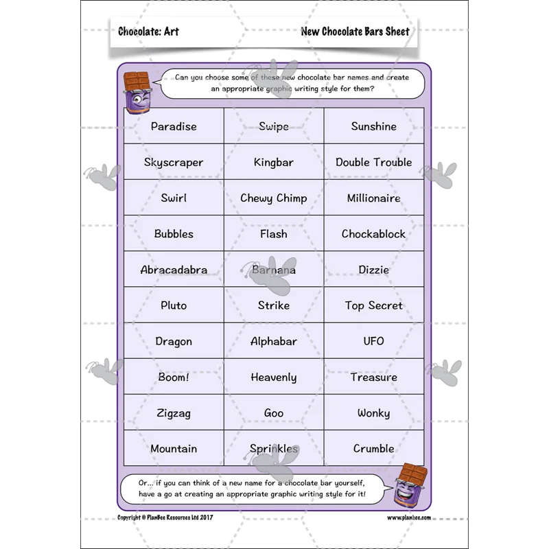 Chocolate Topic Enrichment Pack - Image 78